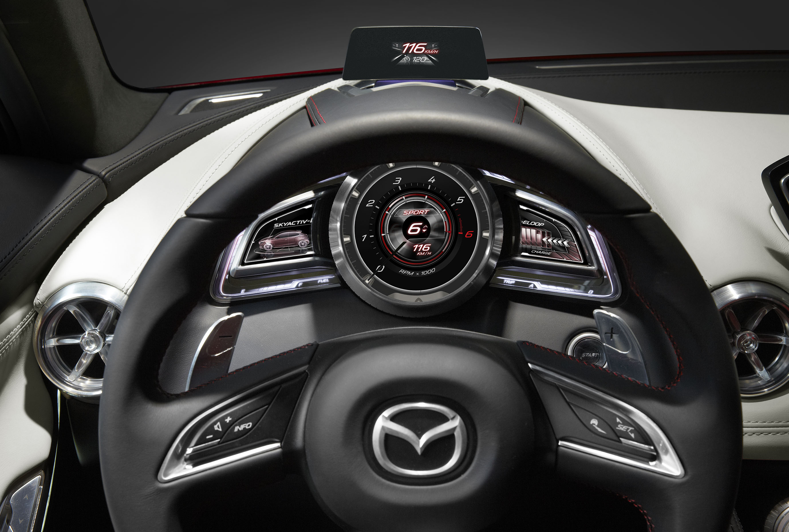 Mazda Hazumi, 2014 - Interior
