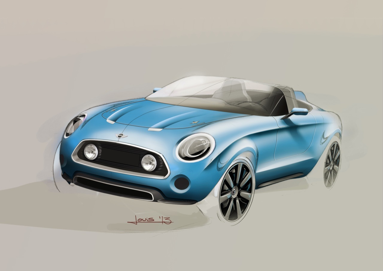 Mini Superleggera Vision (Touring), 2014 - Design Sketch