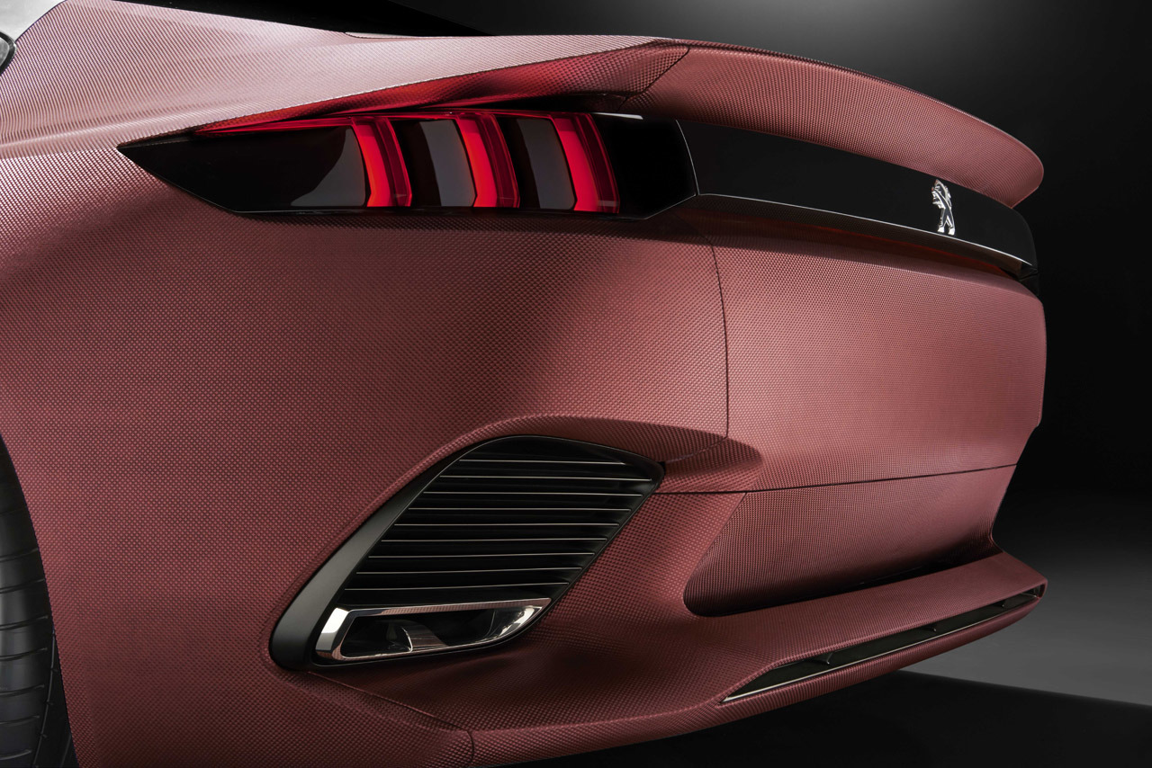 Peugeot Exalt, 2014 - Tail lamp design