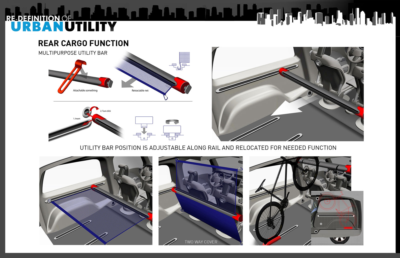 Toyota Urban Utility, 2014 - Design Panel