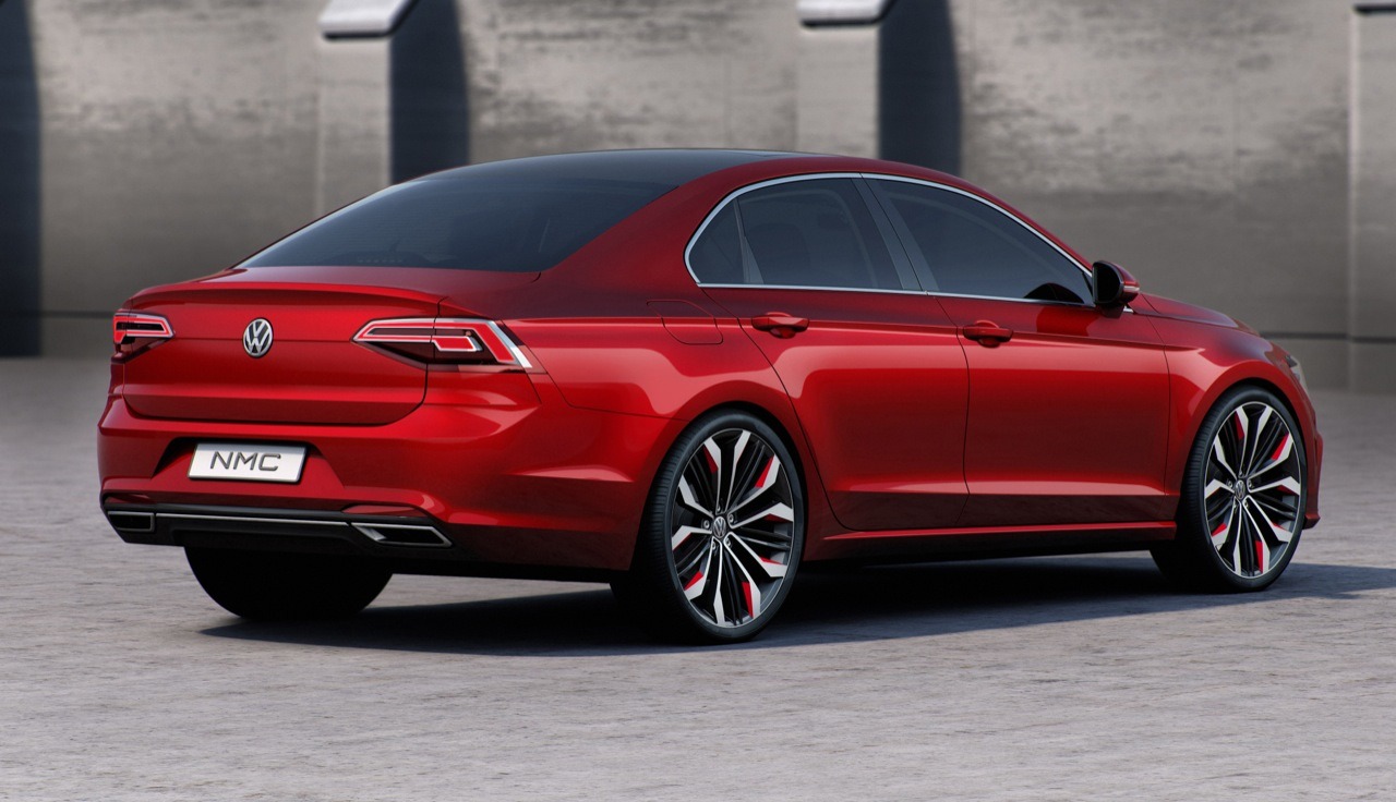 Volkswagen New Midsize Coupe, 2014