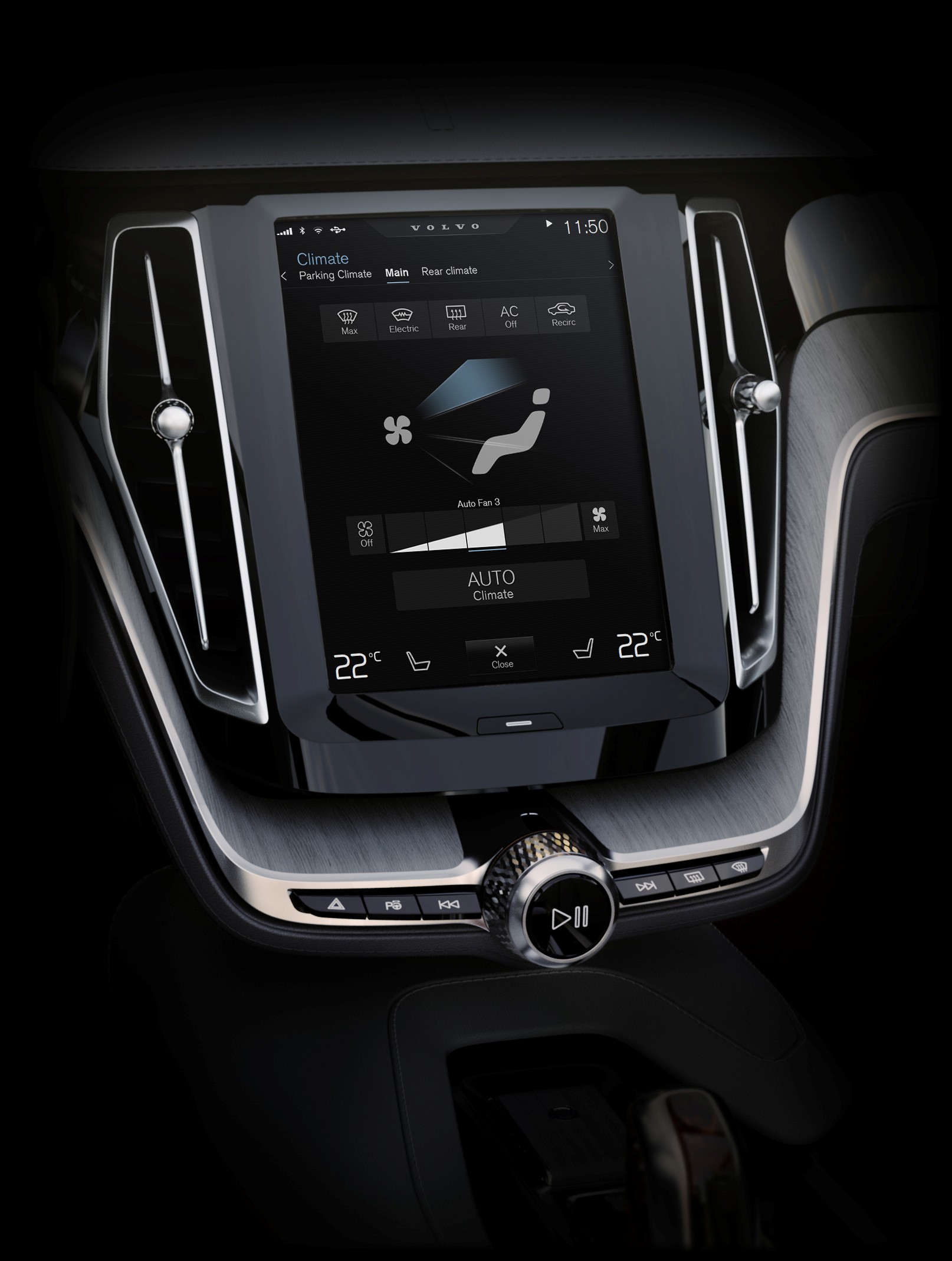 Volvo Concept Estate, 2014 - User Interface