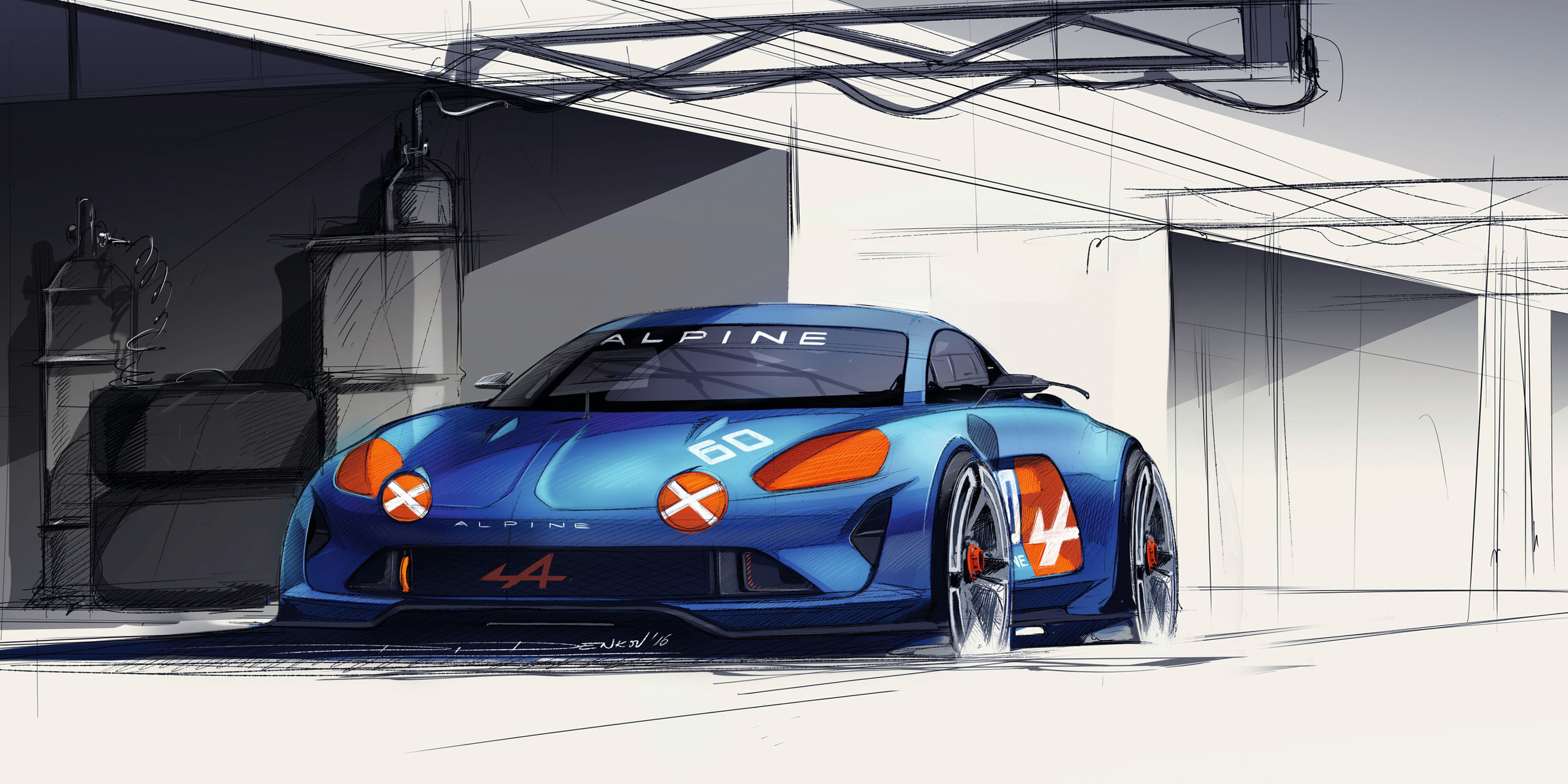 Alpine Celebration Concept, 2015 - Design Sketch