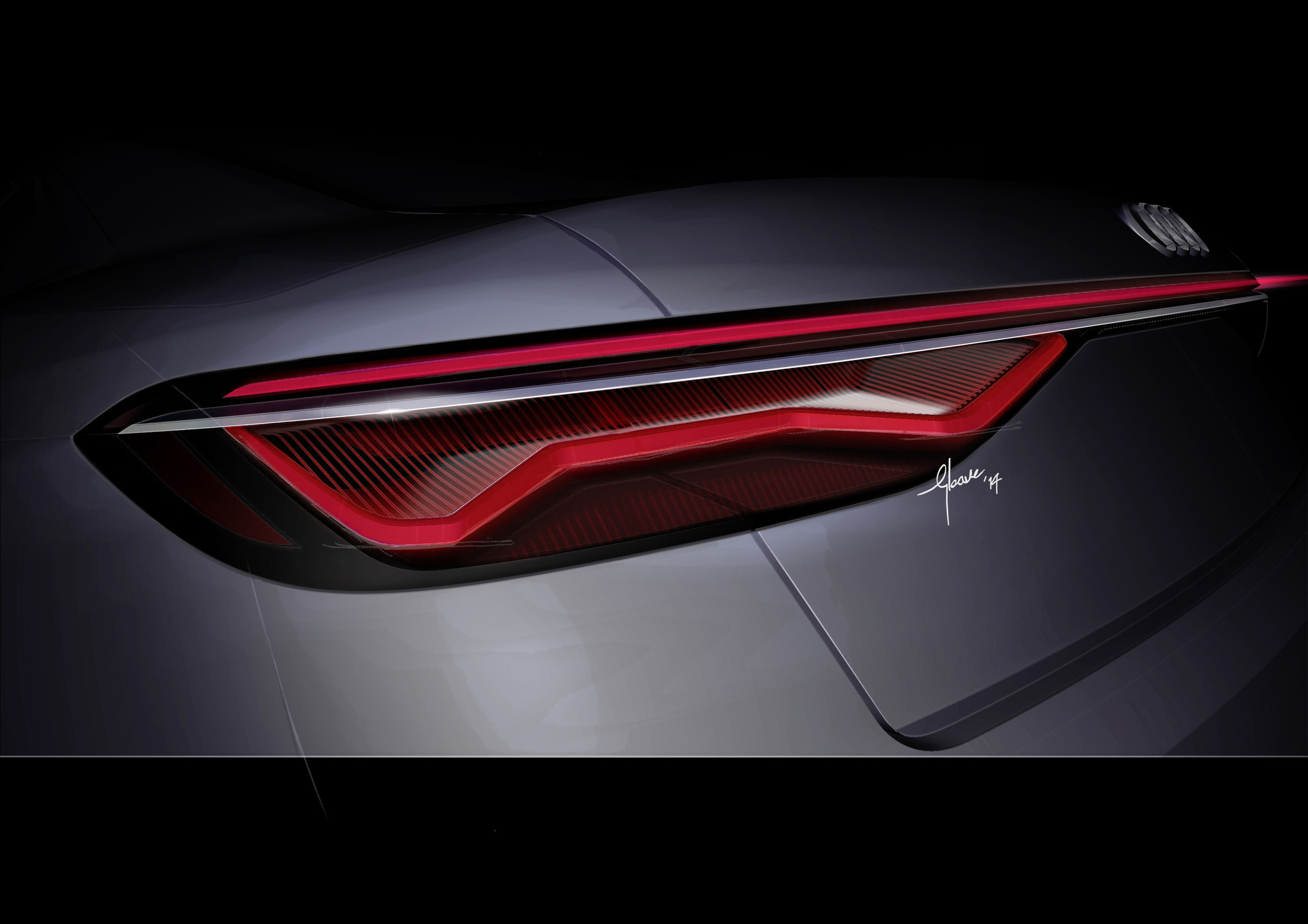 Audi Prologue Avant Concept, 2015 - Design Sketch