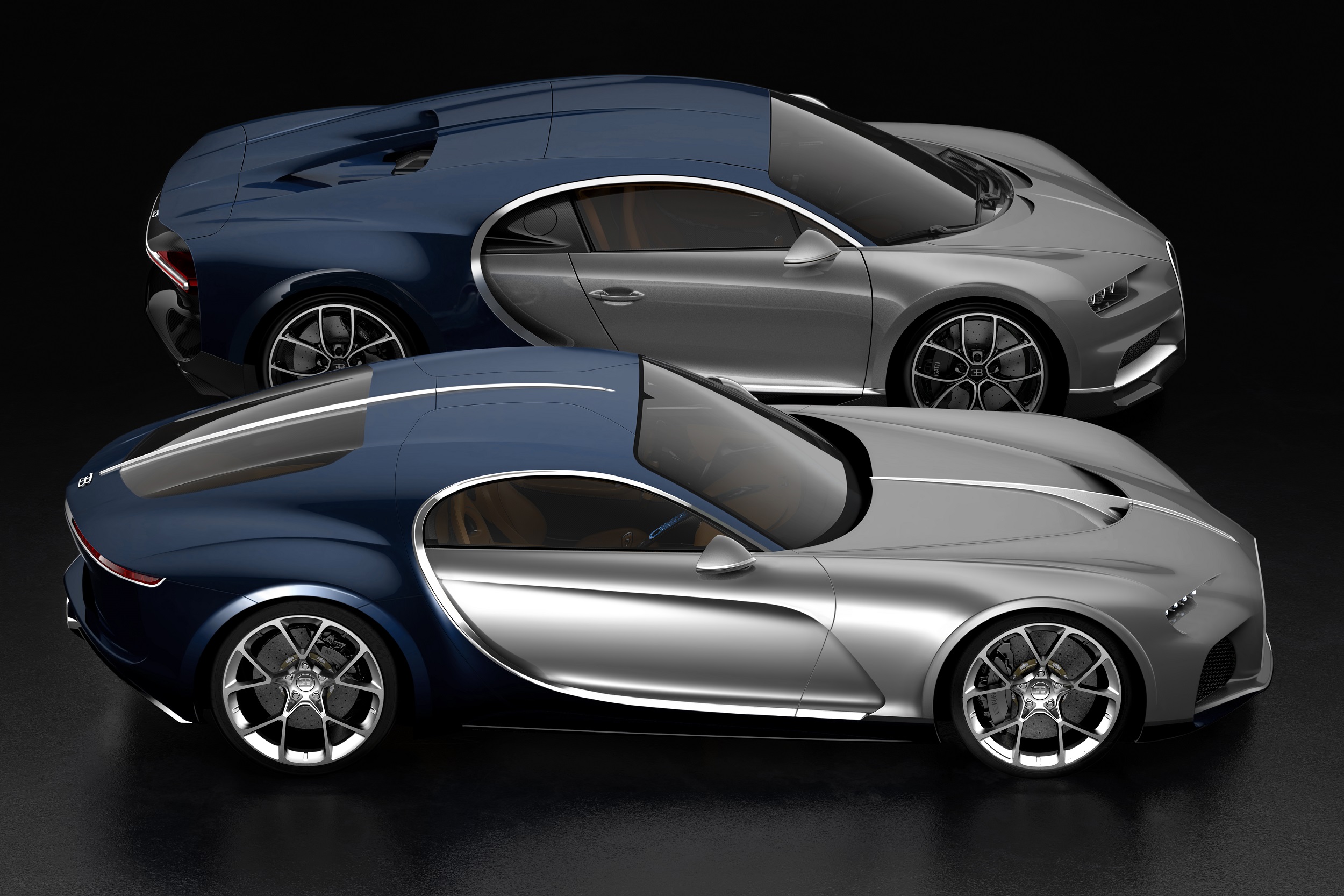 Bugatti Atlantic, 2015 and Bugatti Chiron