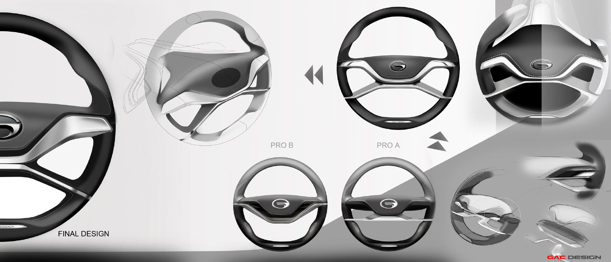 GAC i-Lounge Concept, 2015 - Interior Design Sketch