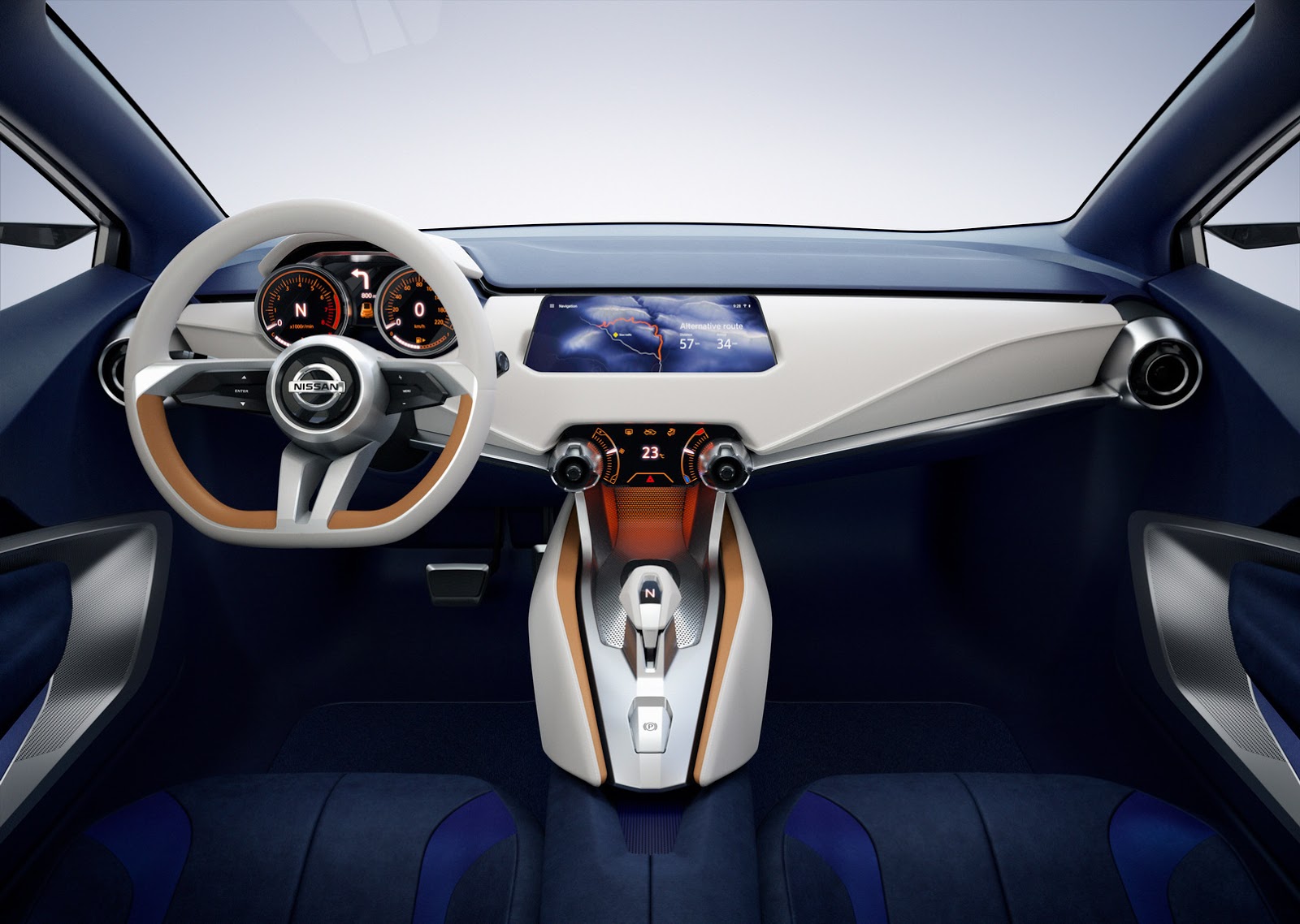 Nissan Sway Concept, 2015 - Interior