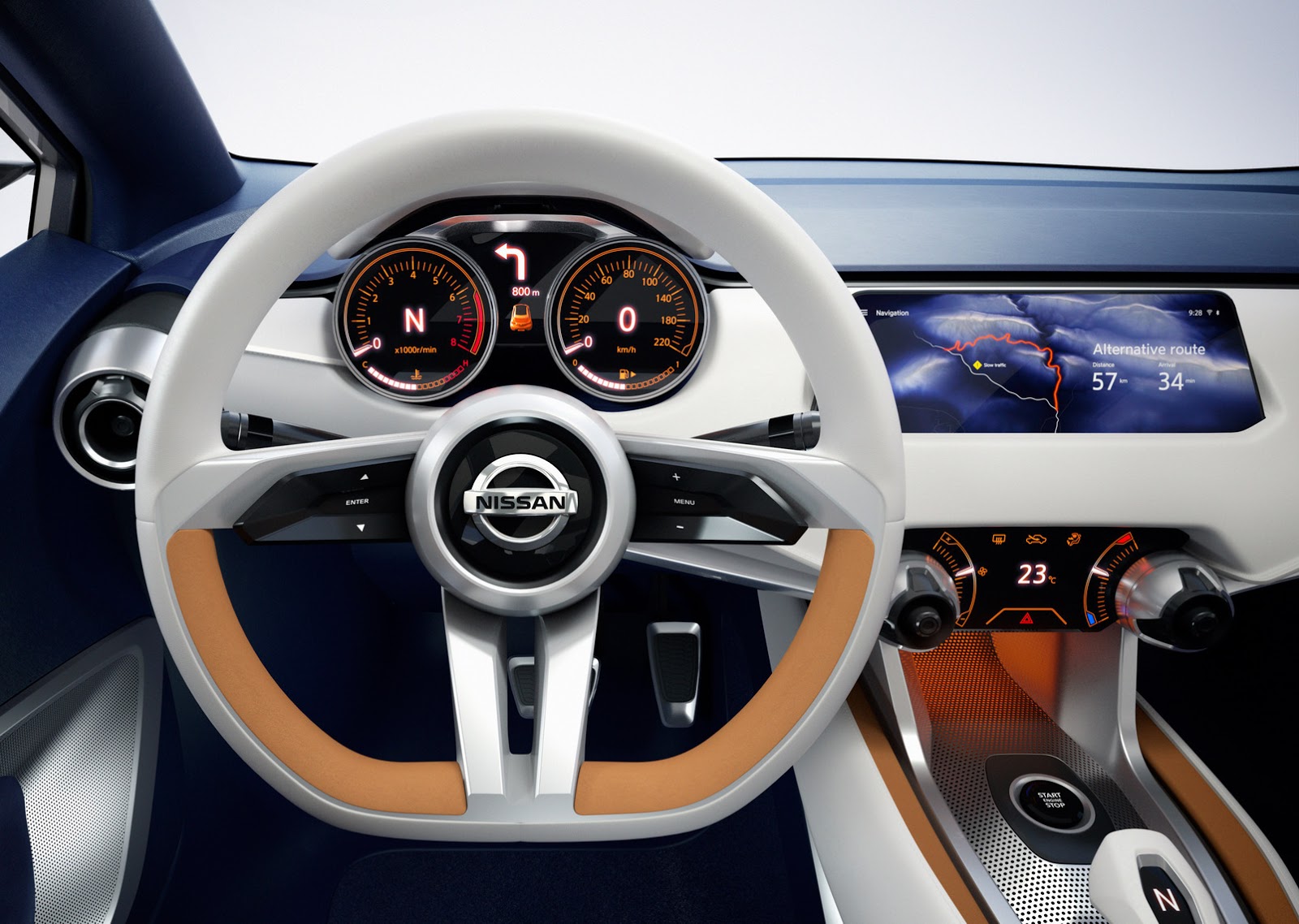 Nissan Sway Concept, 2015 - Interior