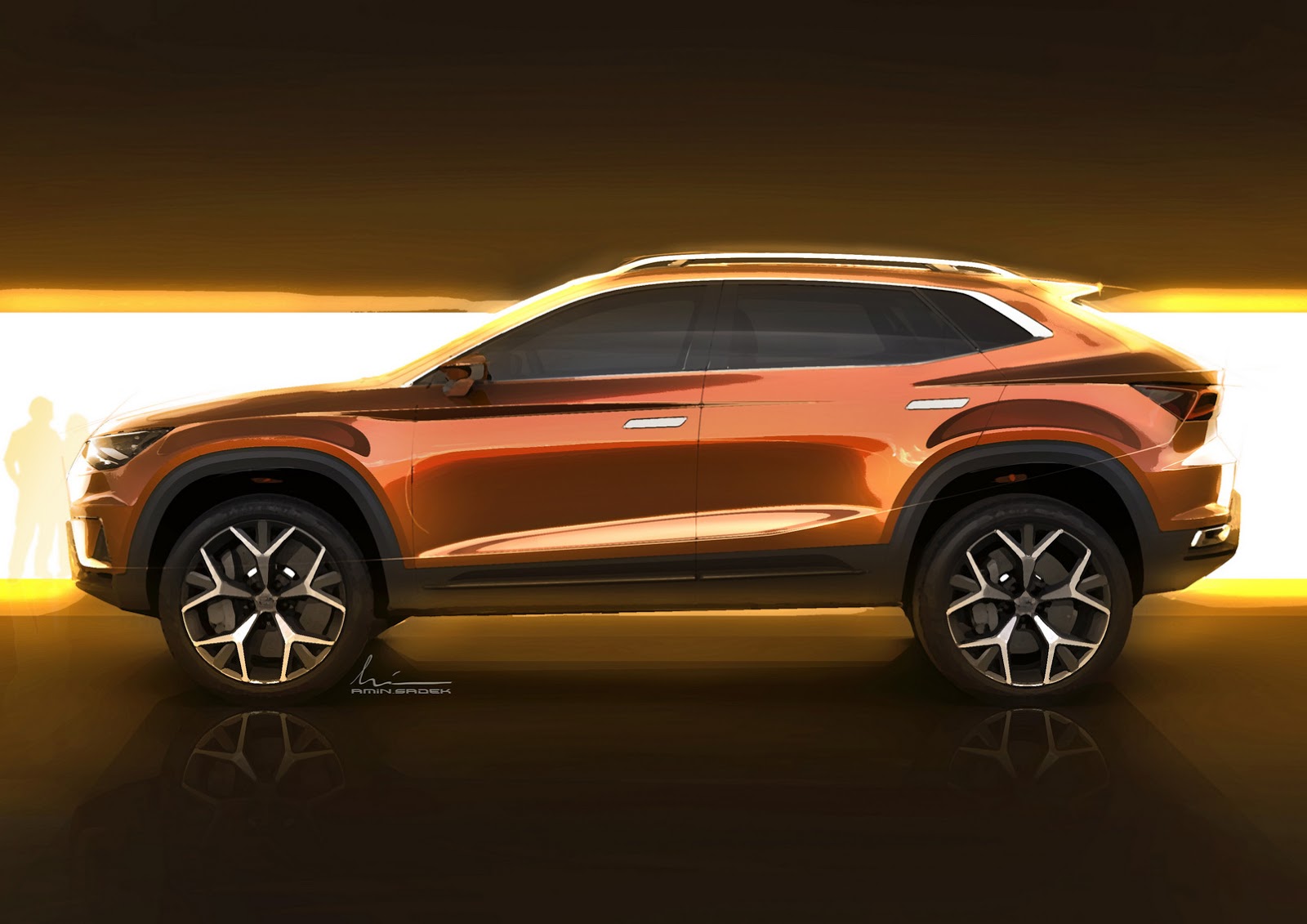 Seat 20V20 Concept, 2015 - Design Sketch
