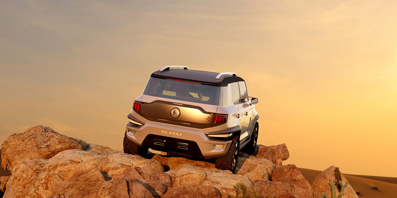 SsangYong XAV-Adventure Concept, 2015