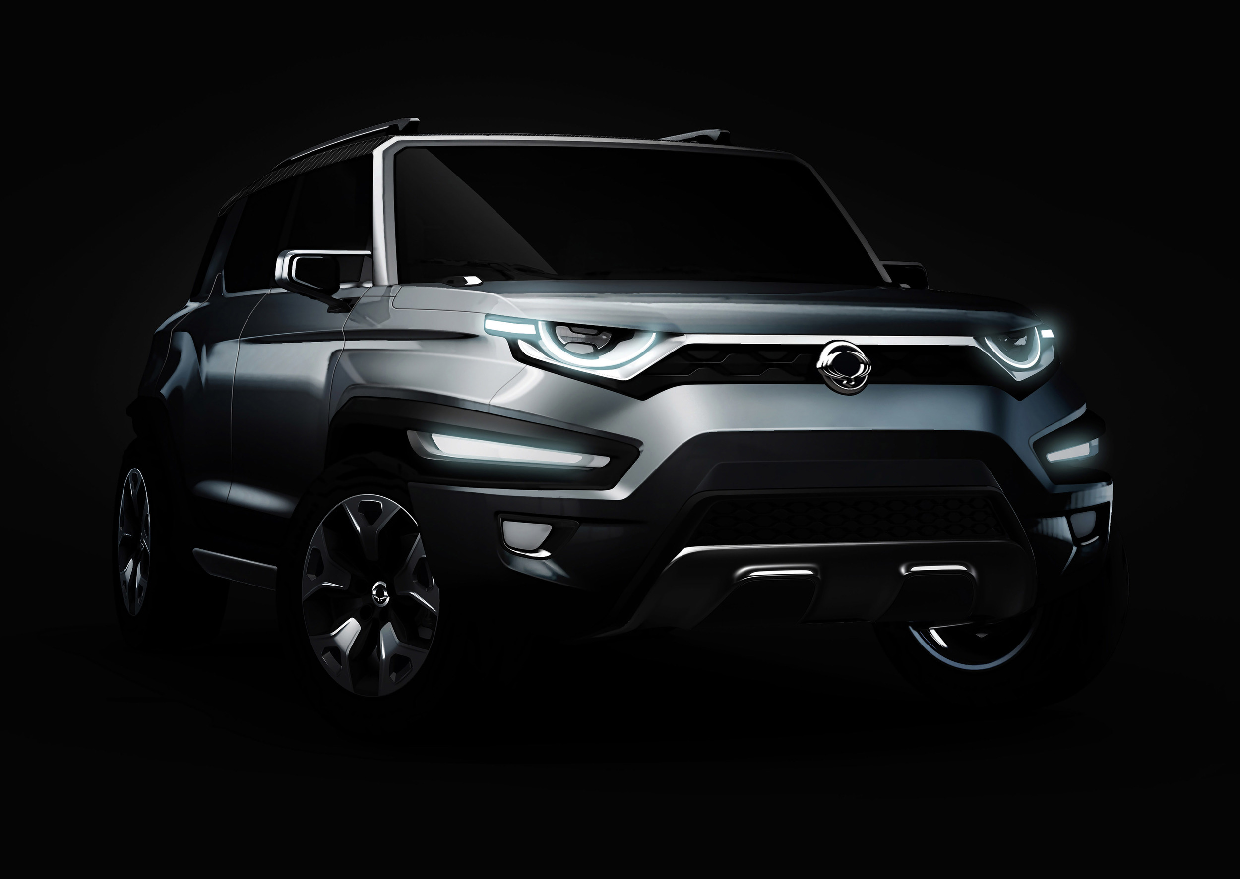 SsangYong XAV-Adventure Concept, 2015 - Design Sketch