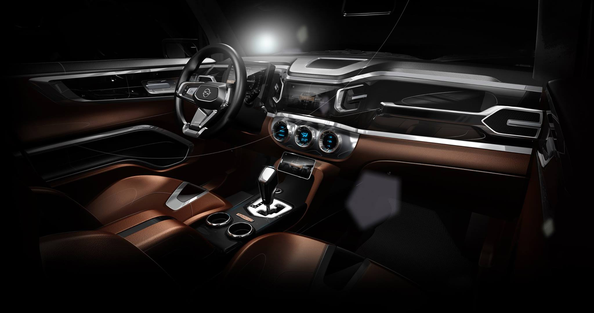 SsangYong XAV Concept, 2015 - Interior