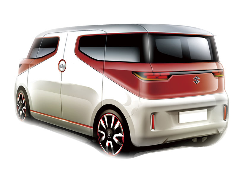 Suzuki Air Triser Concept, 2015 - Design Sketch