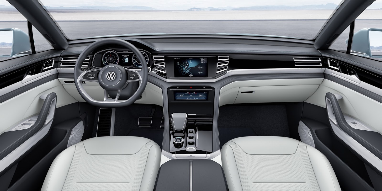 Volkswagen Cross Coupe GTE Concept, 2015 - Interior
