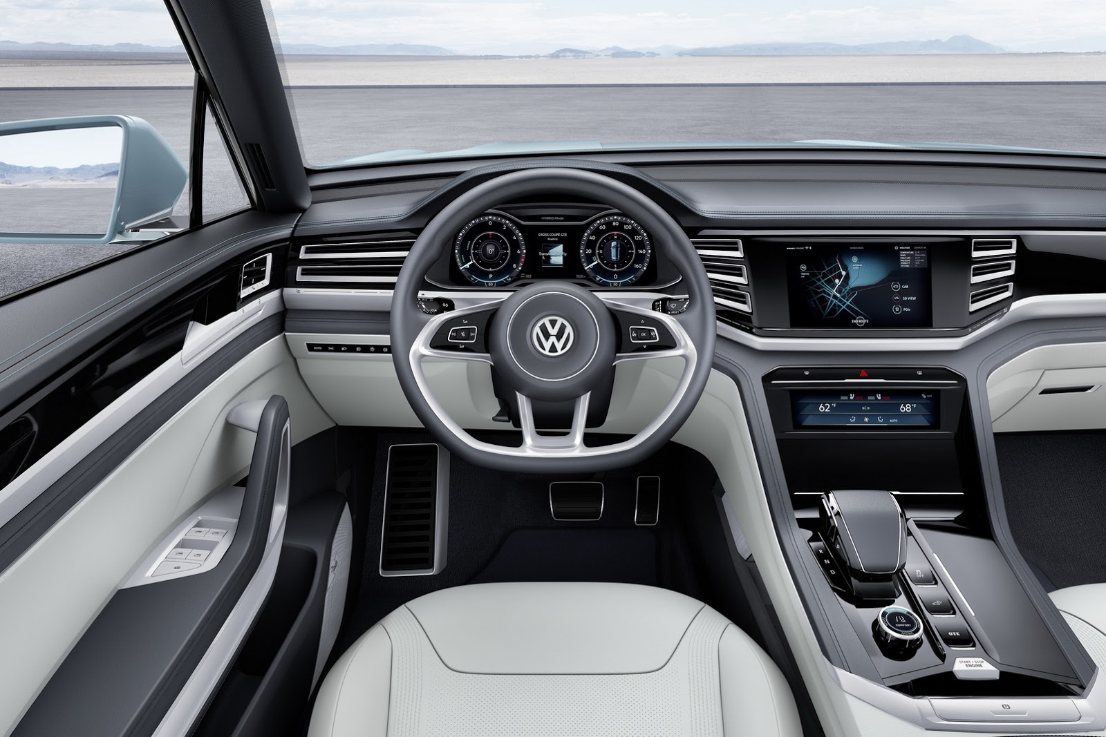Volkswagen Cross Coupe GTE Concept, 2015 - Interior