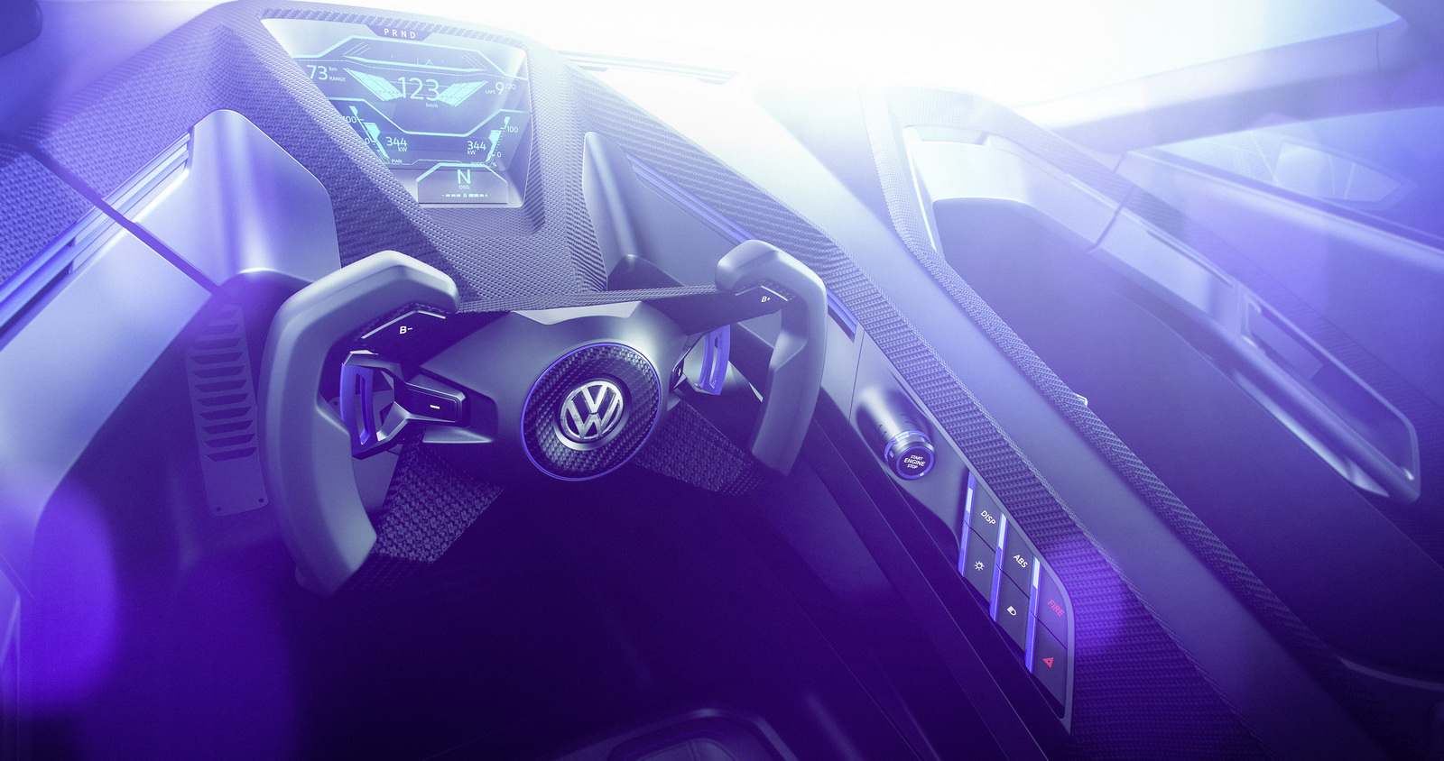 Volkswagen Golf GTE Sport Concept, 2015 - Interior