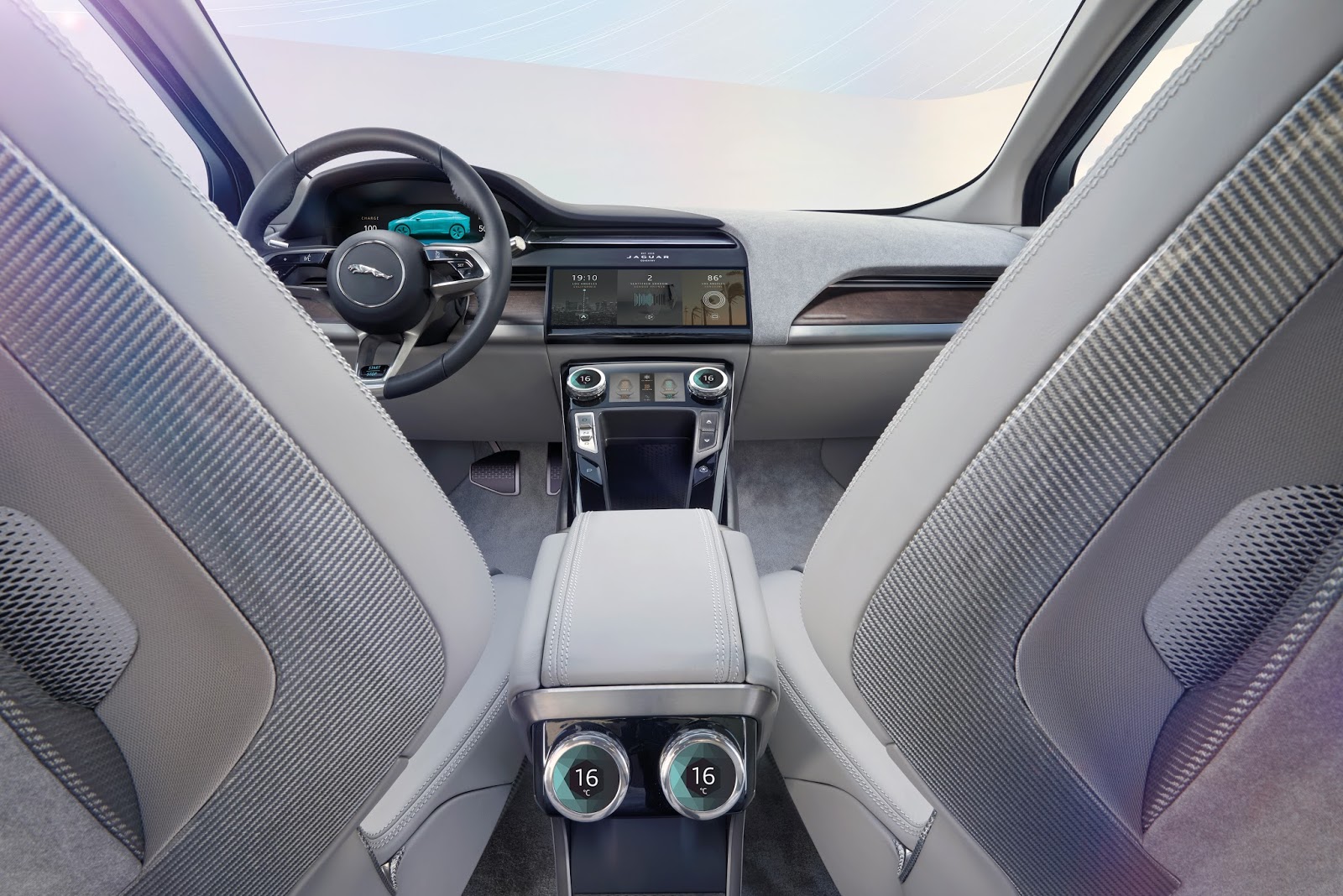 Jaguar I-Pace Concept, 2016 - Interior