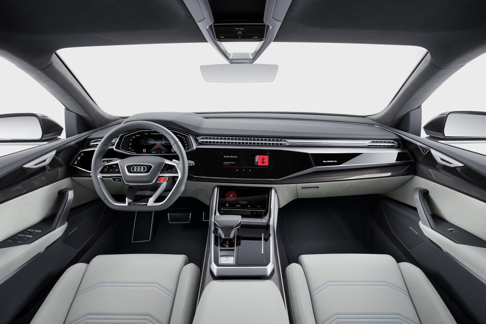 Audi Q8 concept, 2017 - Interior