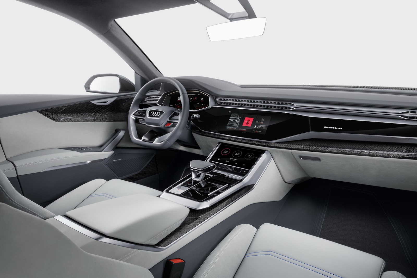 Audi Q8 concept, 2017 - Interior