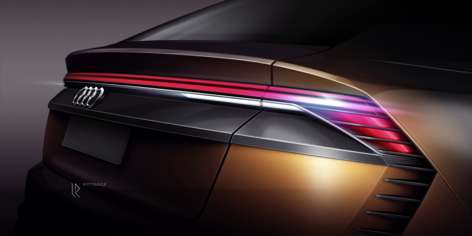 Audi Q8 Sport Concept, 2017 - Design Sketch