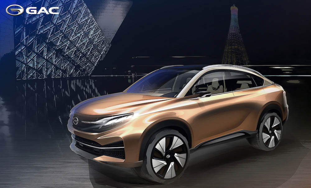 GAC EnSpirit Concept, 2017 - Design Sketch