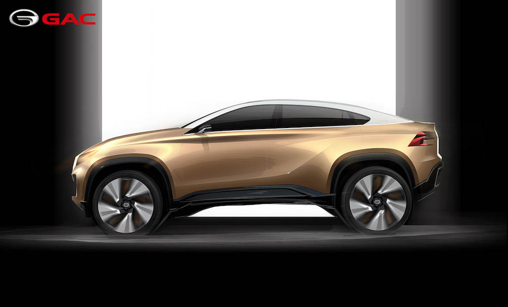 GAC EnSpirit Concept, 2017 - Design Sketch