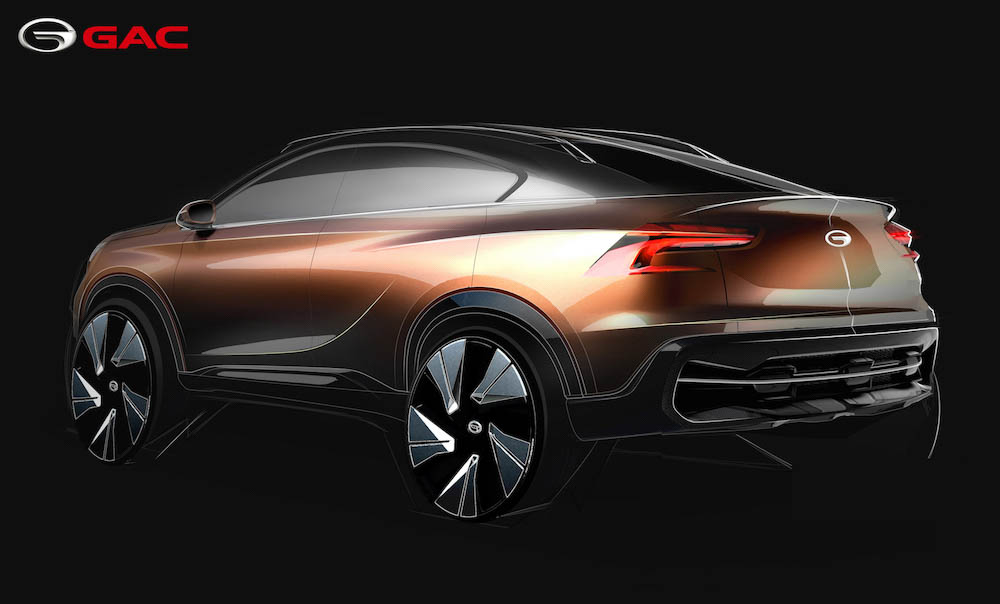 GAC EnSpirit Concept, 2017 - Design Sketch