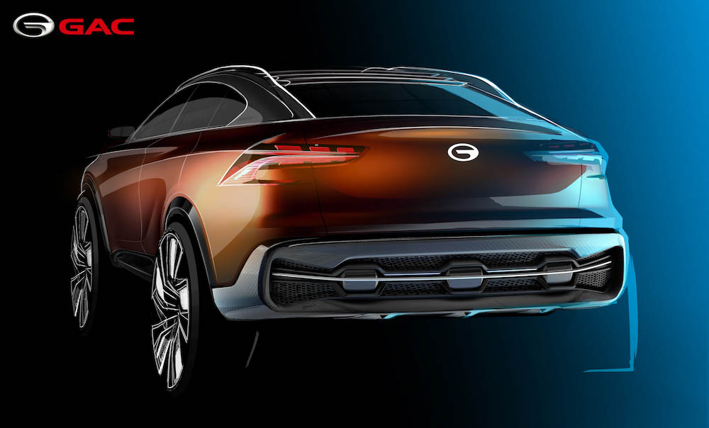 GAC EnSpirit Concept, 2017 - Design Sketch
