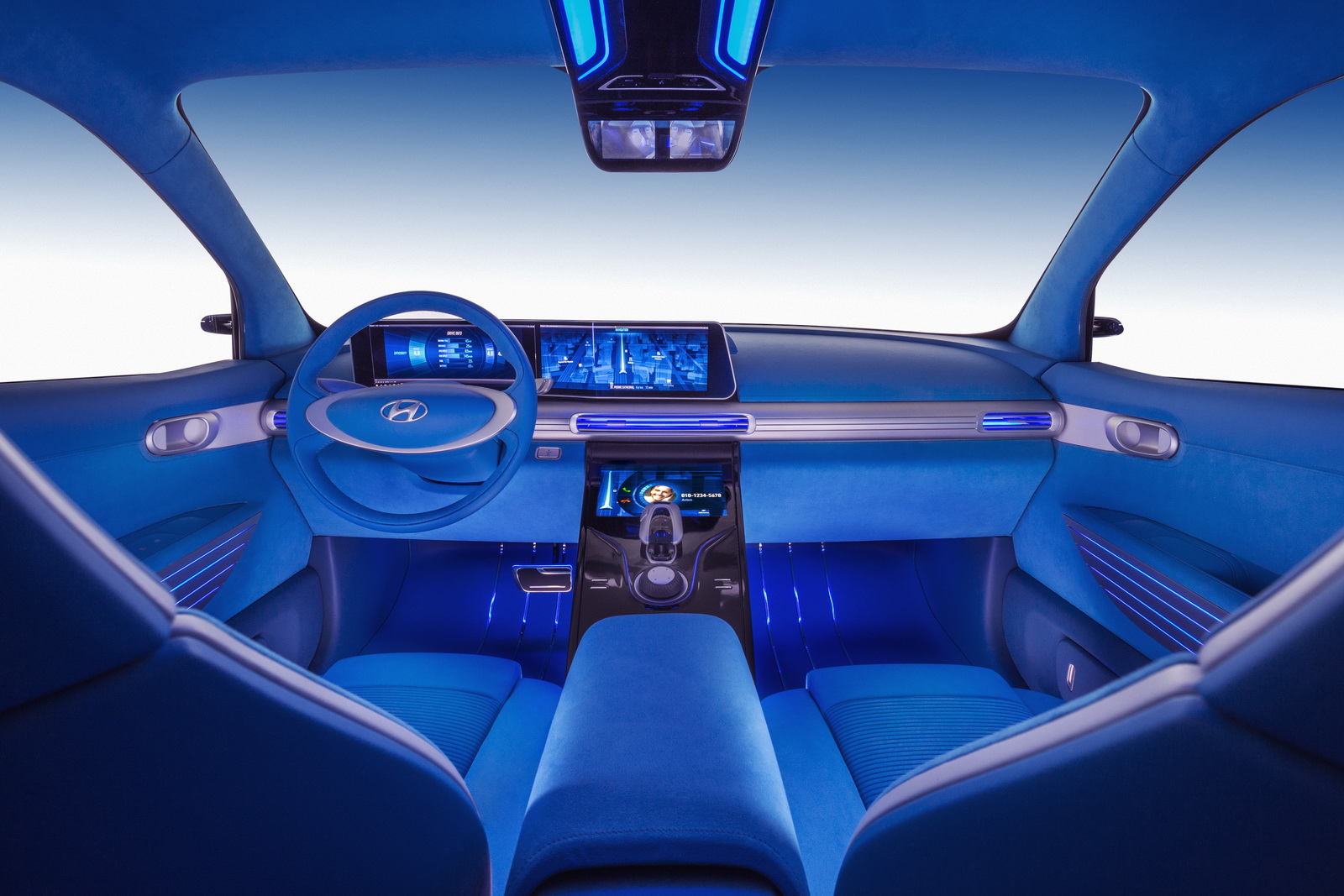 Hyundai FE Fuel Cell Concept, 2017 - Interior