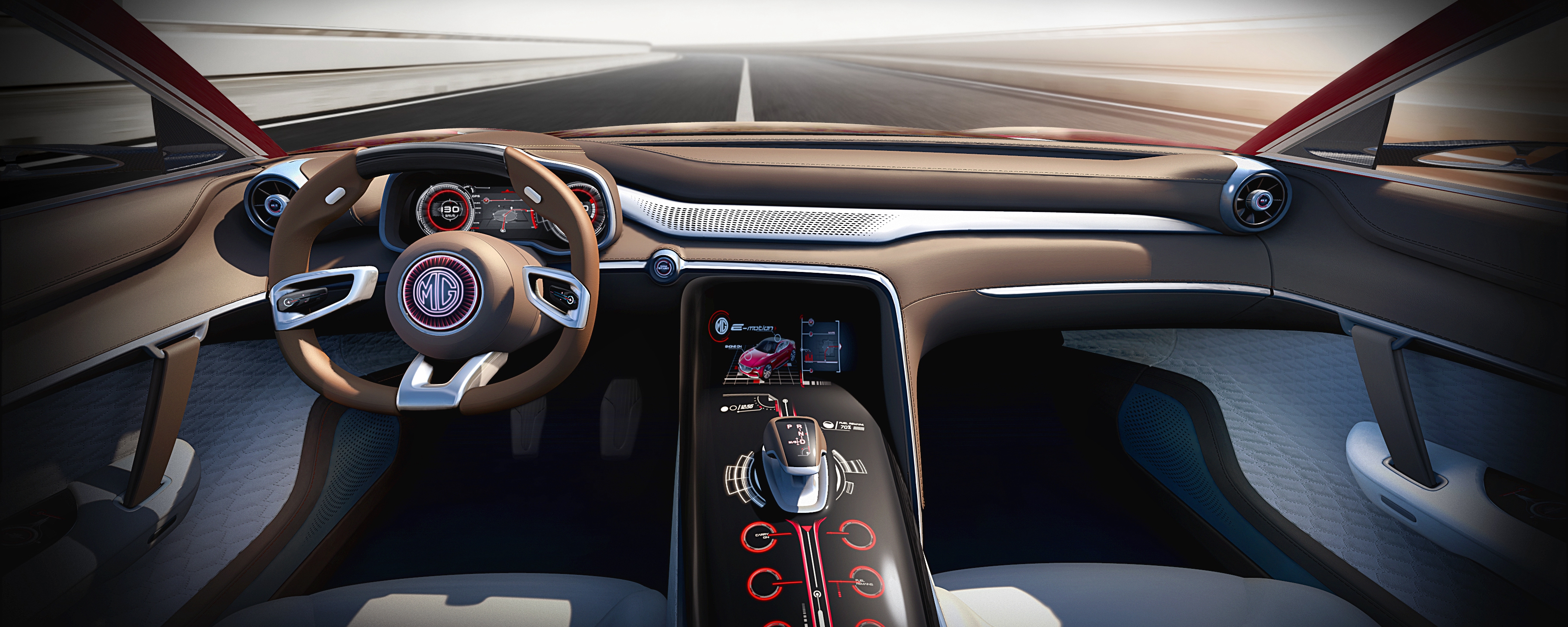 MG E-Motion Concept, 2017 - Interior