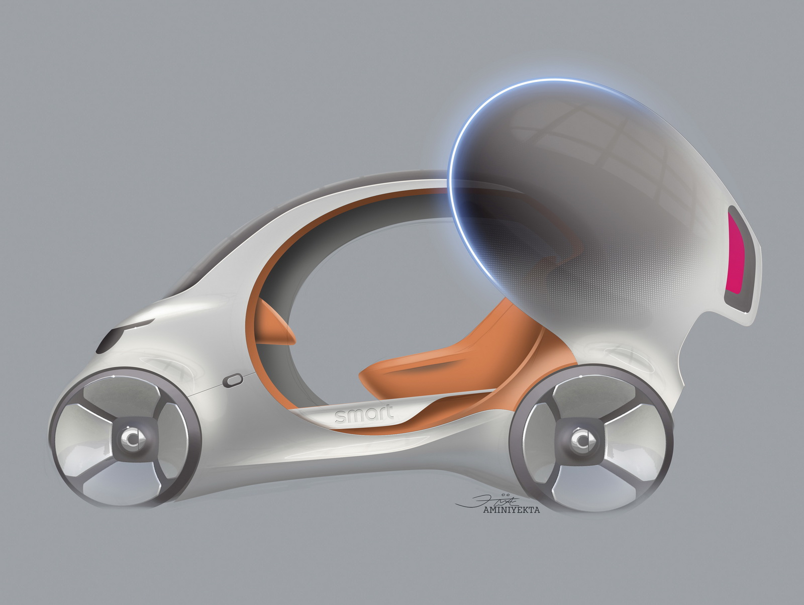 Smart Vision EQ Fortwo Concept, 2017 - Design Sketch