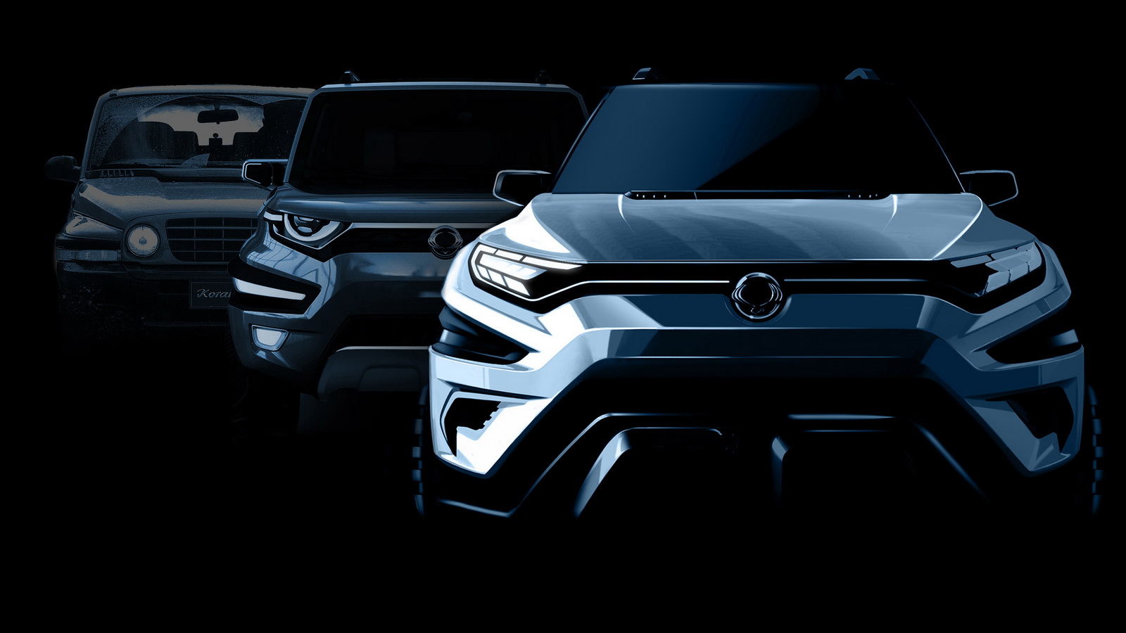 SsangYong XAVL Concept, 2017 - Teaser