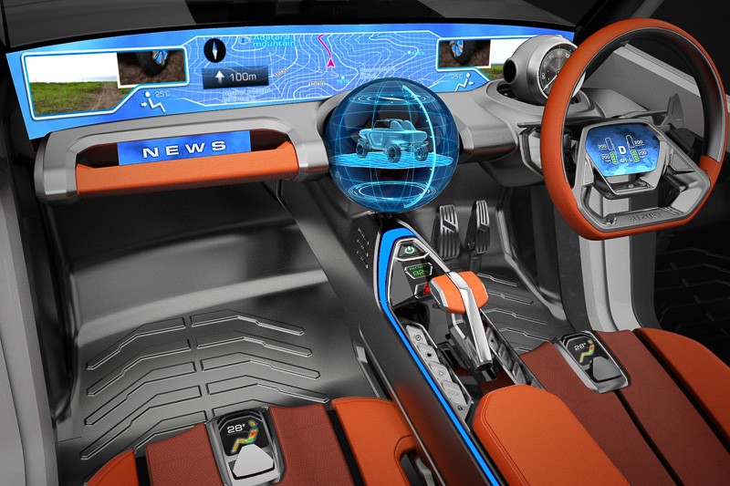 Suzuki e-Survivor Concept, 2017 - Interior