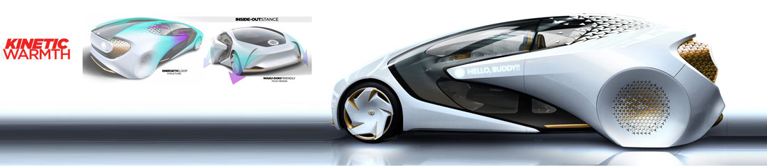 Toyota Concept-i, 2017 - Design Sketch