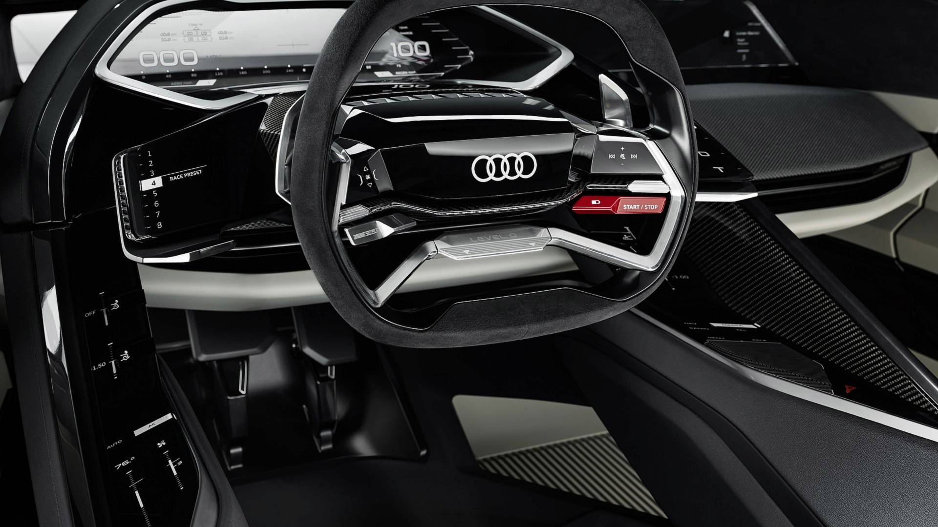 Audi PB18 E-Tron Concept, 2018 - Interior