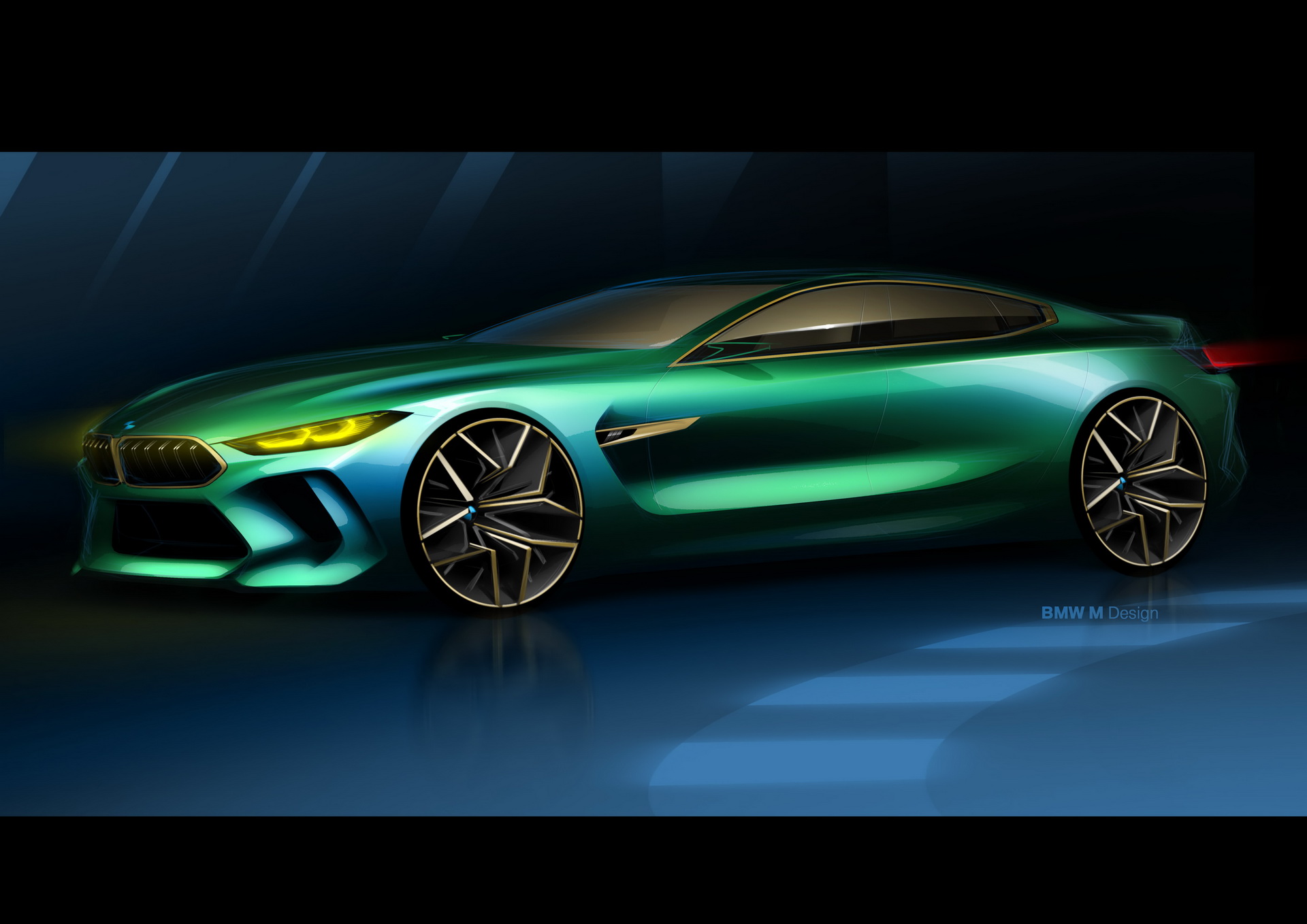 BMW Concept M8 Gran Coupe, 2018