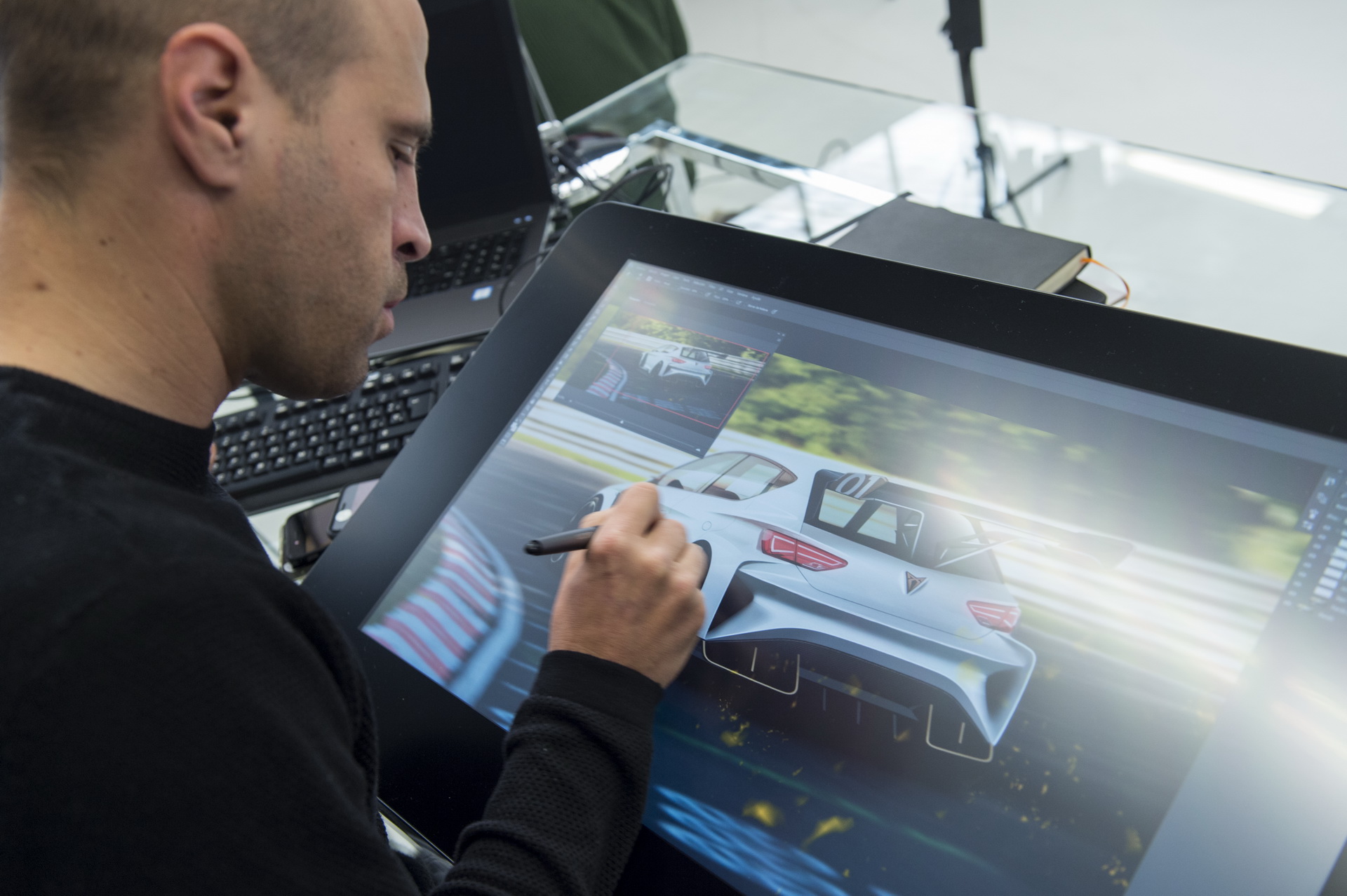 Improving aerodynamics was the main goal when designing this vehicle