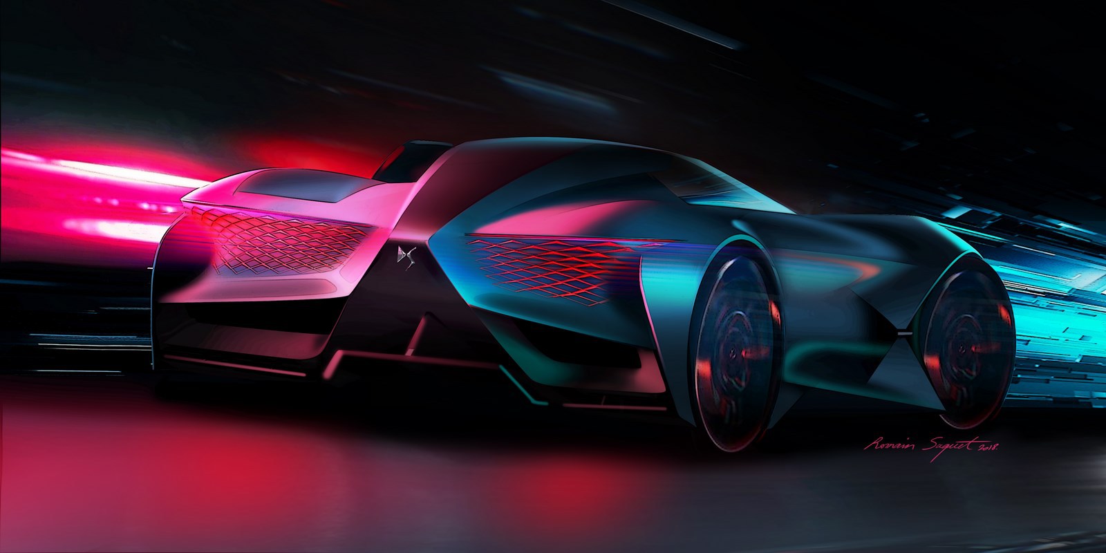 DS X E-Tense Concept, 2018
