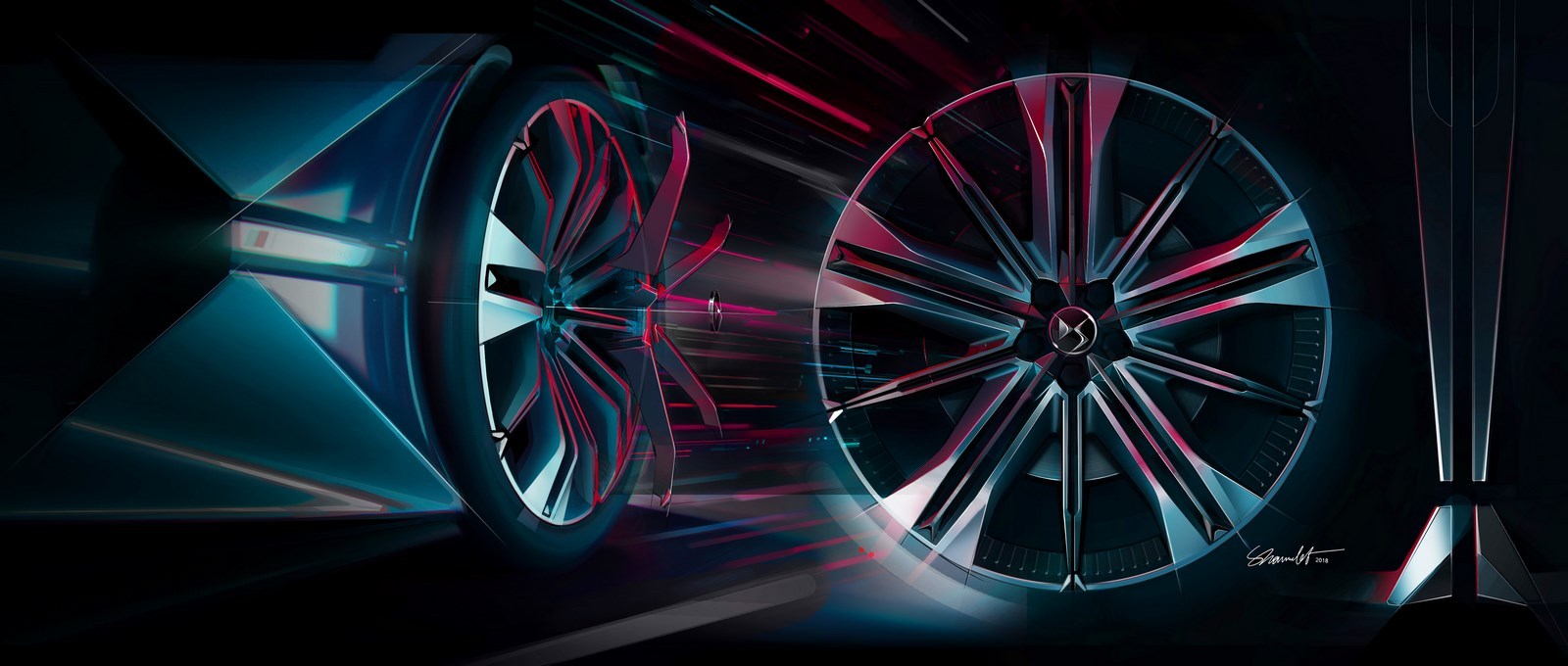 DS X E-Tense Concept, 2018