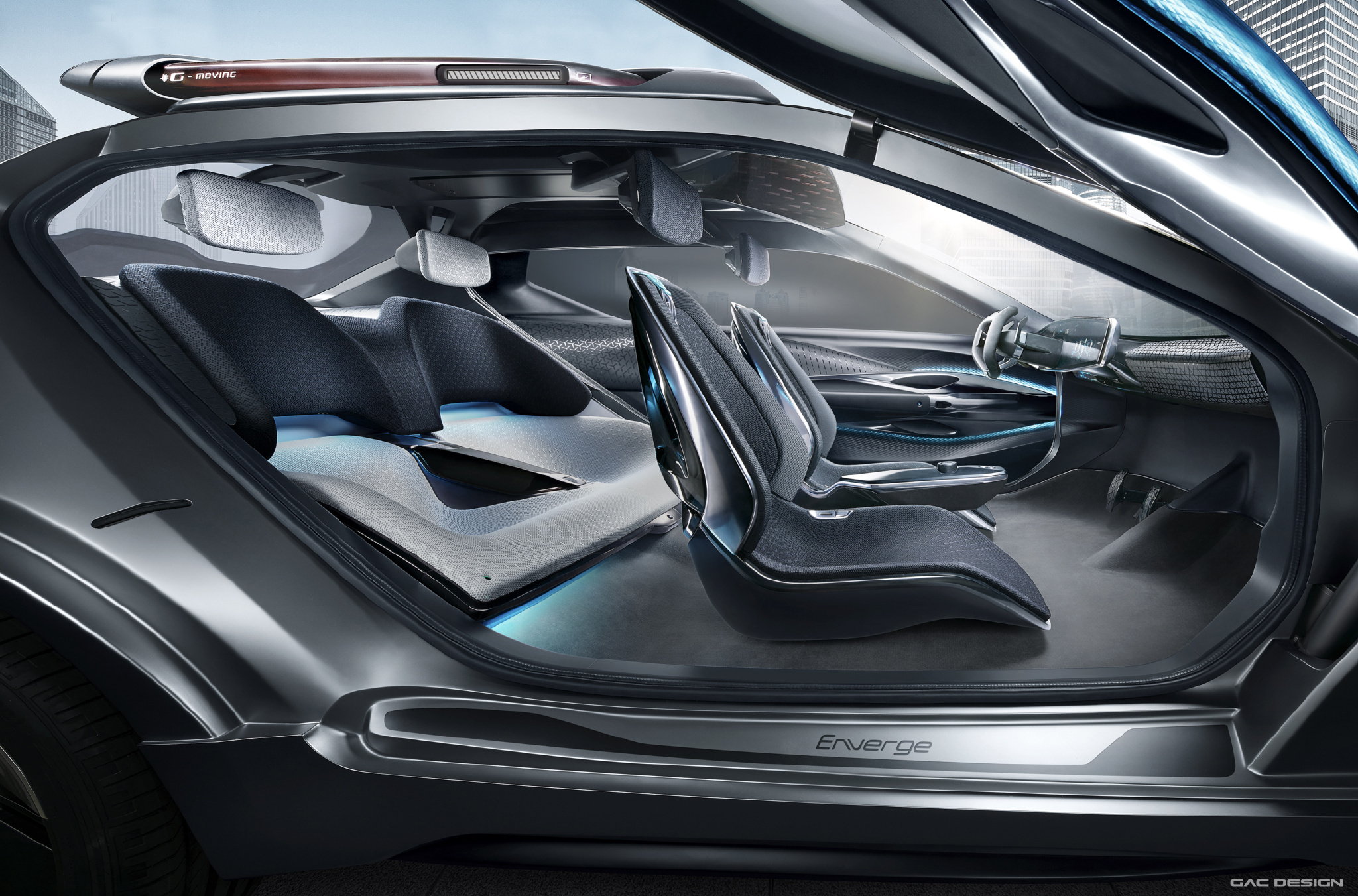 GAC Enverge Concept, 2018 - Interior