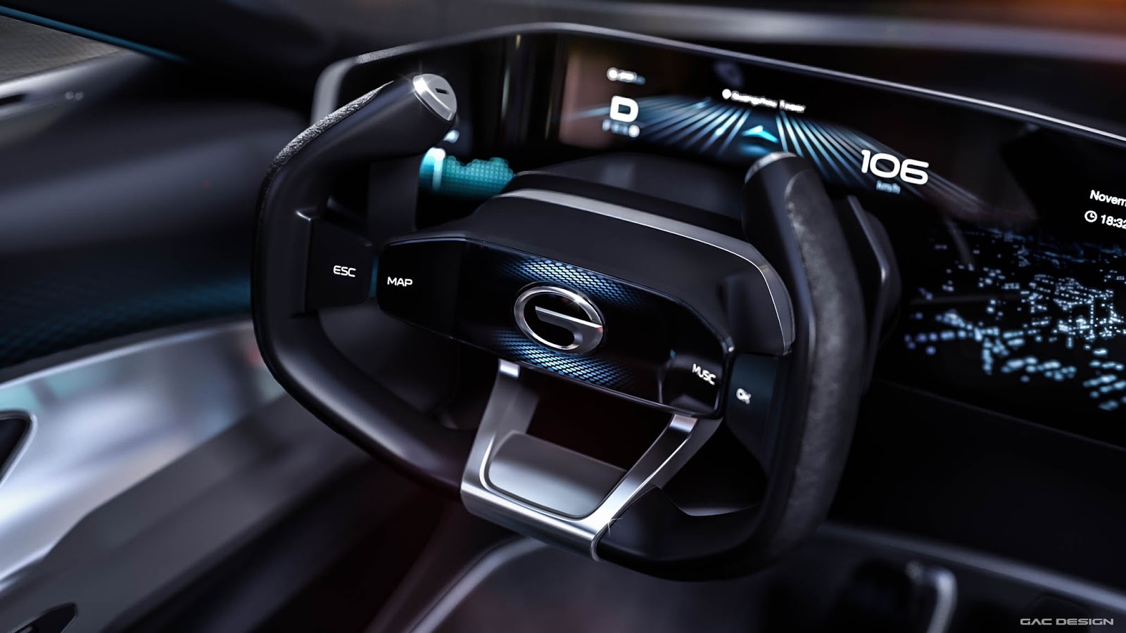 GAC Enverge Concept, 2018 - Interior