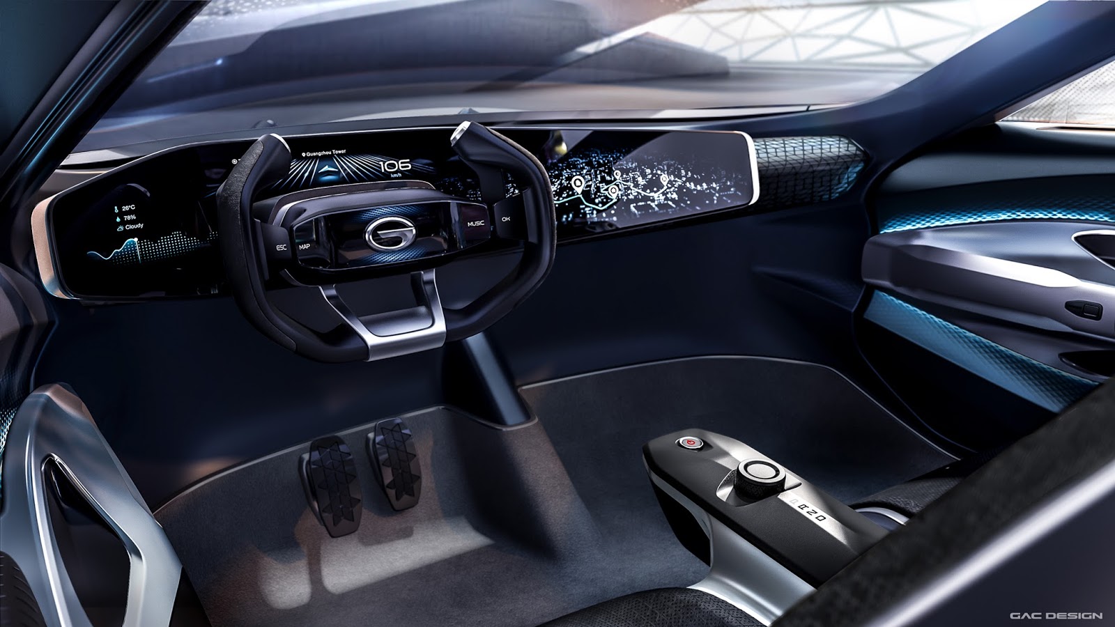 GAC Enverge Concept, 2018 - Interior