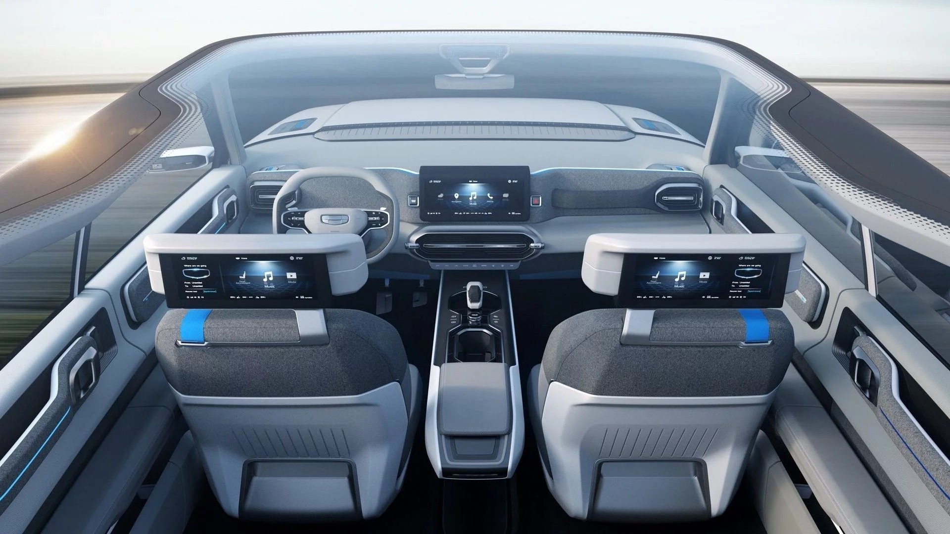 Geely Icon Concept, 2018 - Interior