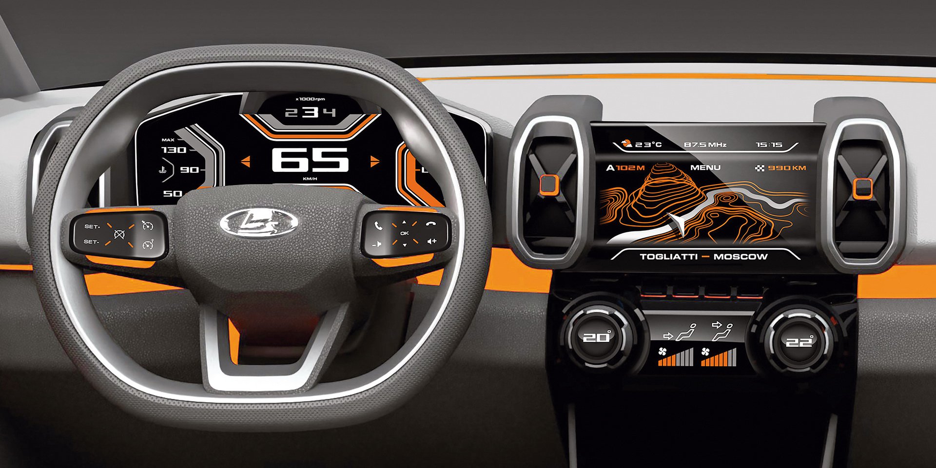 Lada 4x4 Vision, 2018 - Interior