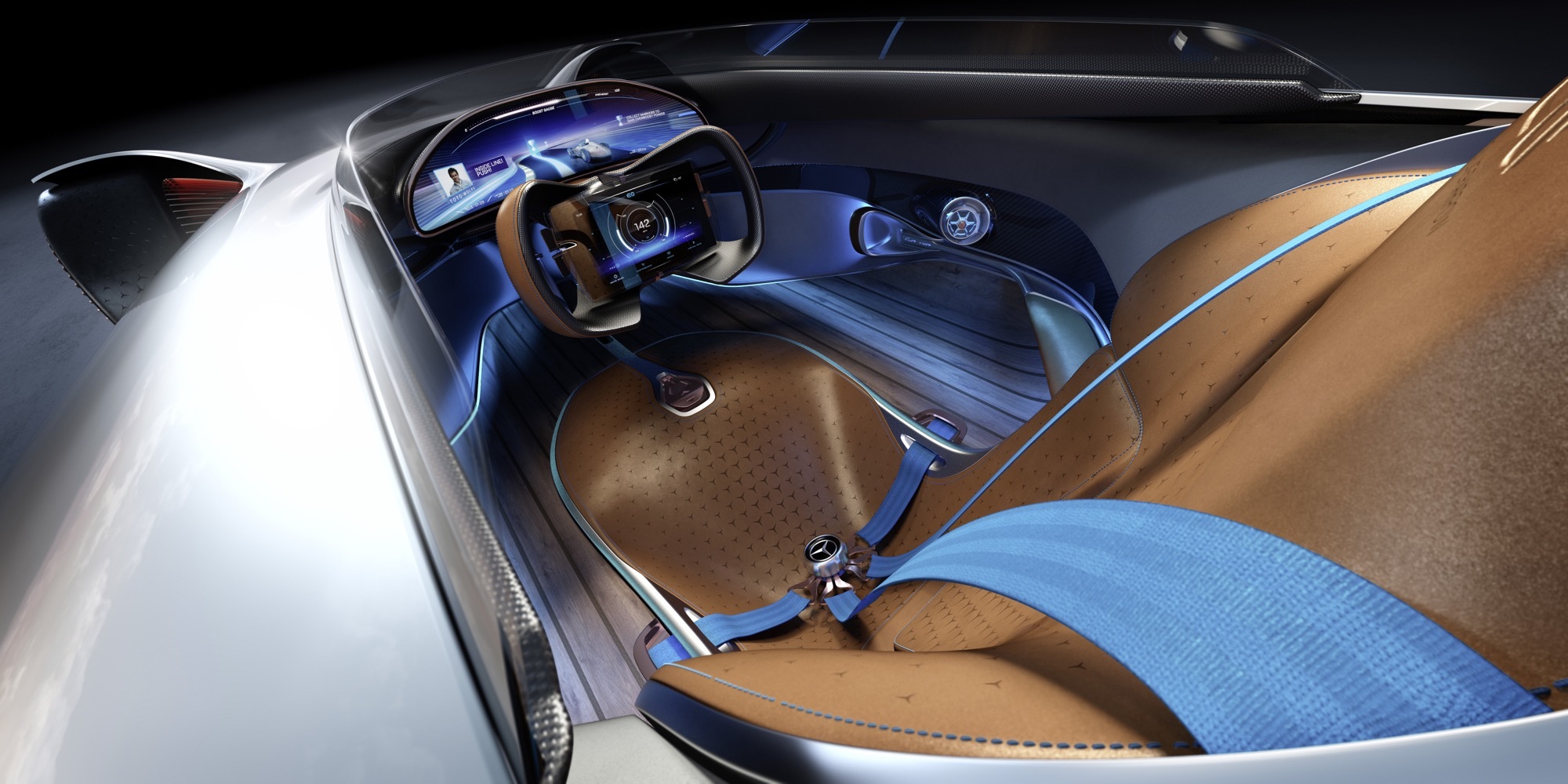 Mercedes-Benz EQ Silver Arrow Concept, 2018 - Interior