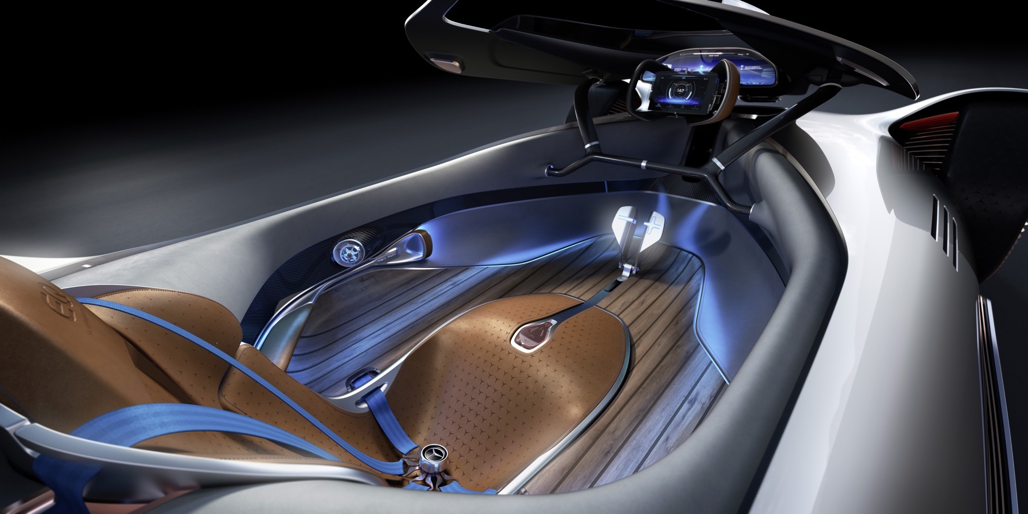 Mercedes-Benz EQ Silver Arrow Concept, 2018 - Interior