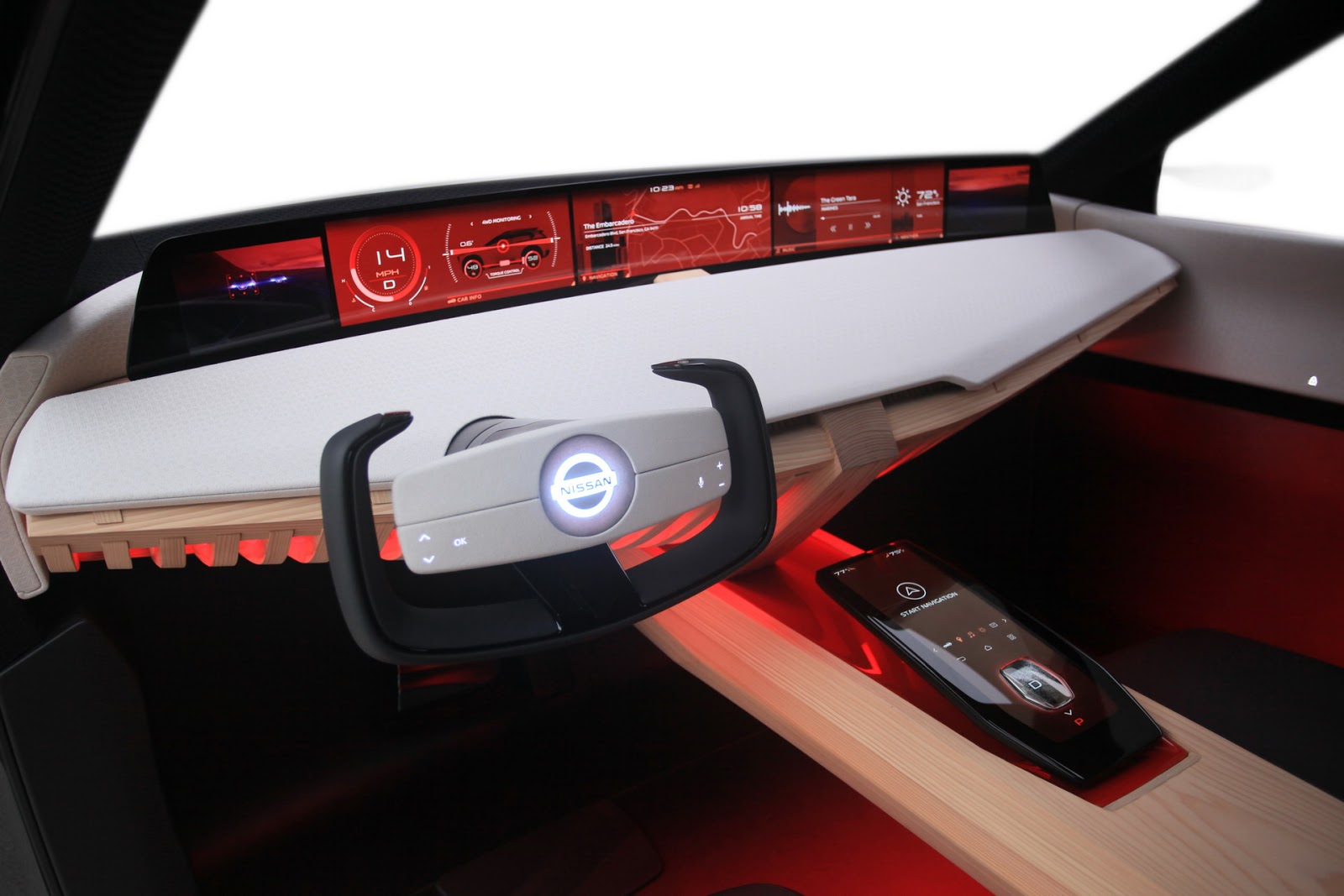 Nissan Xmotion Concept, 2018 - Interior