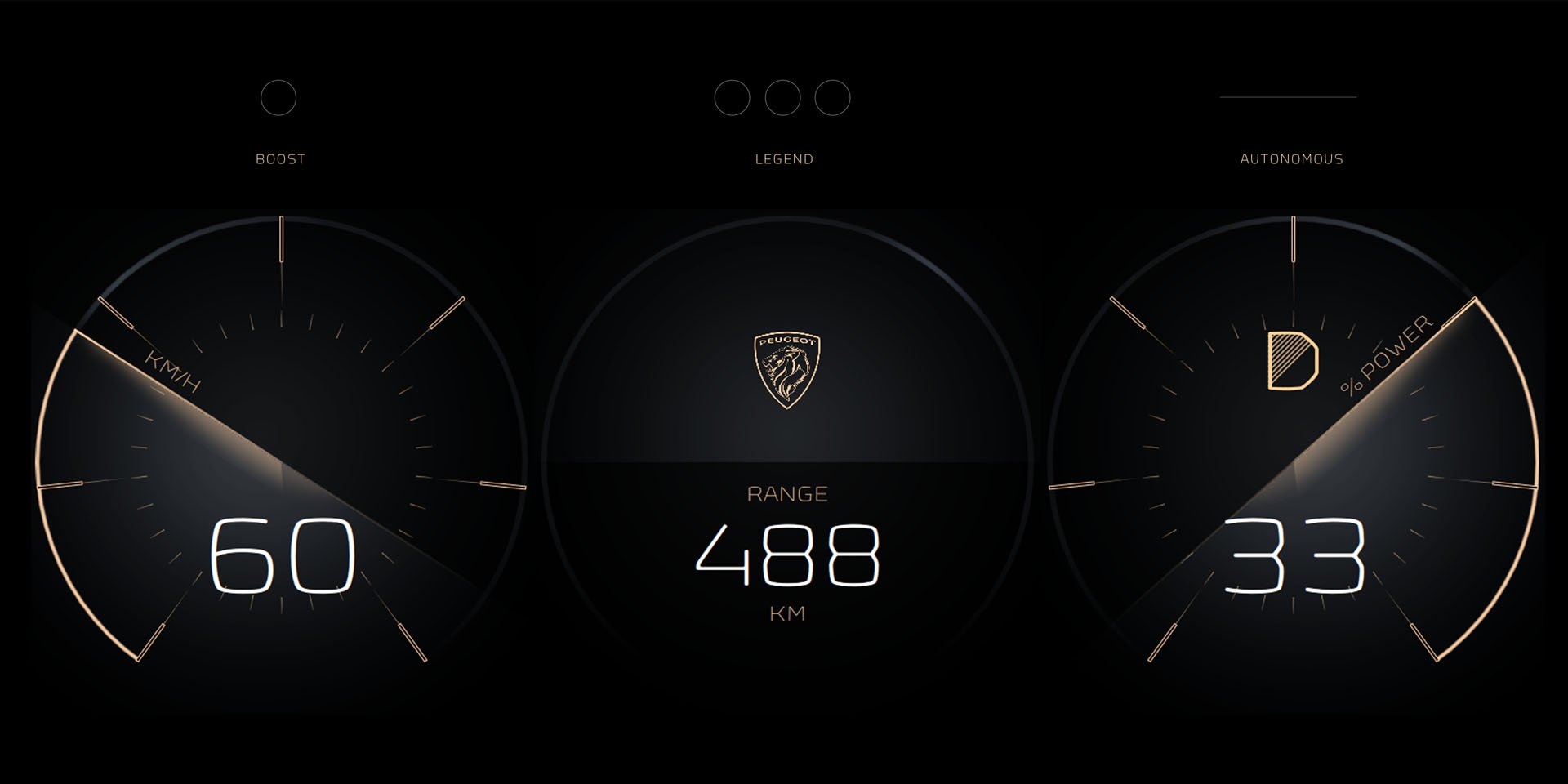 Peugeot e-Legend Concept, 2018