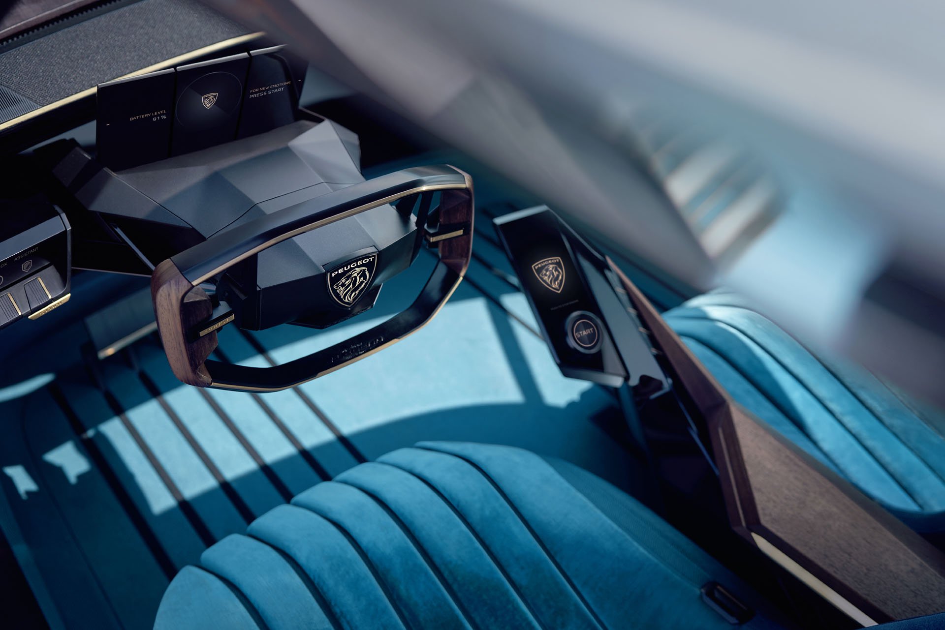 Peugeot e-Legend Concept, 2018 - Interior