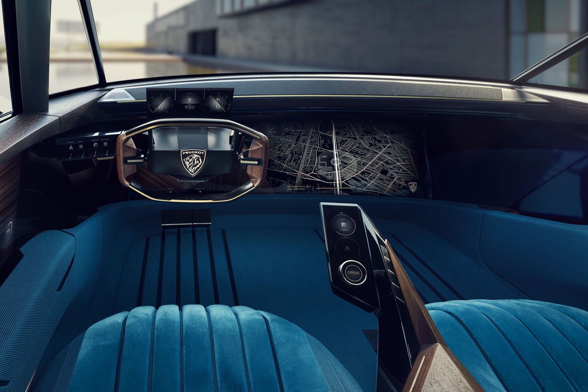 Peugeot e-Legend Concept, 2018 - Interior